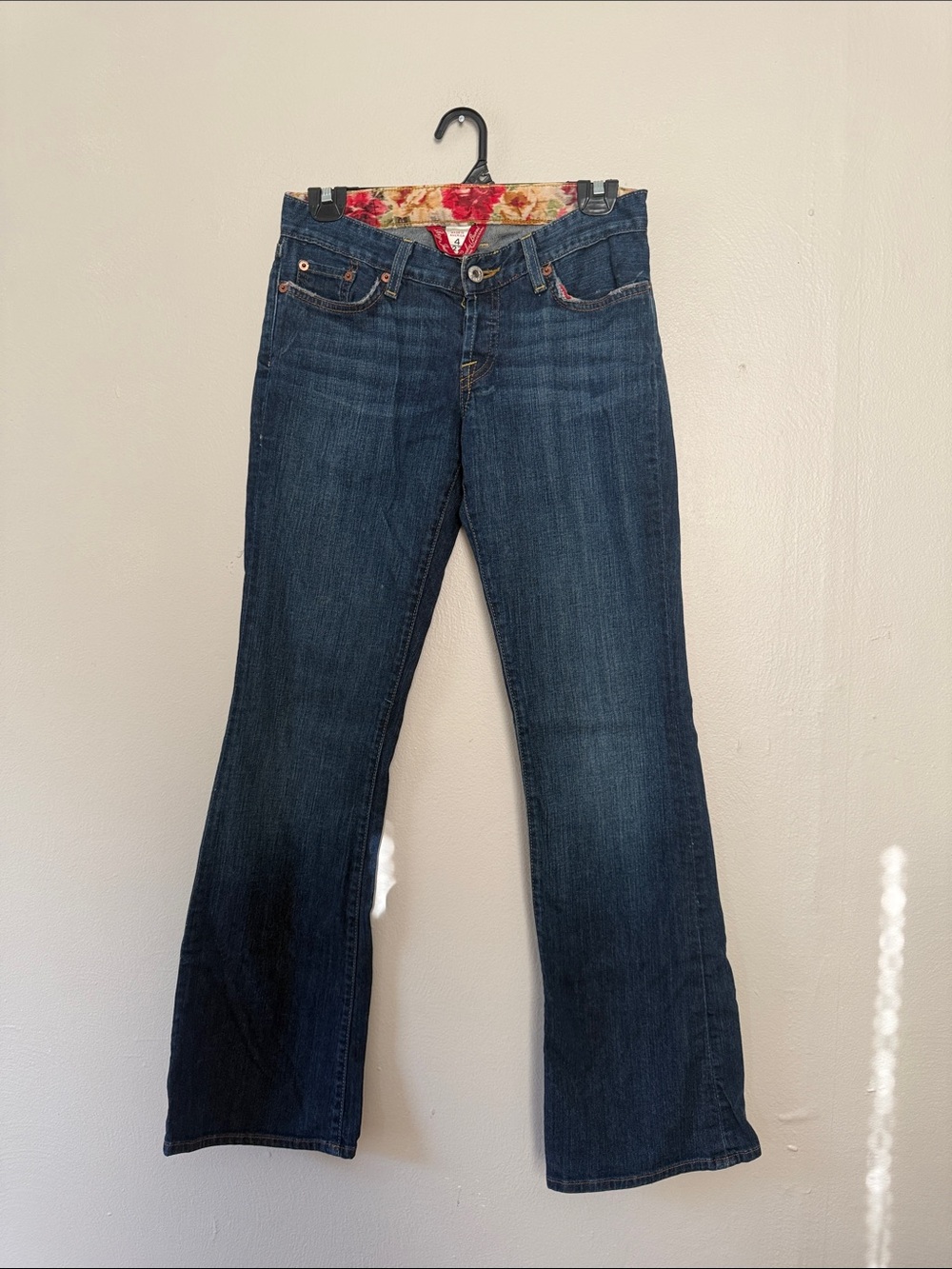 Lucky Brand Deep Indigo Flare Jeans 4